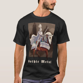 Camiseta Metalizado gótico