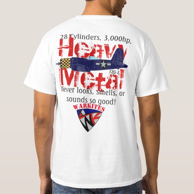 Camiseta Metalizado pesada F2G (Reverso)