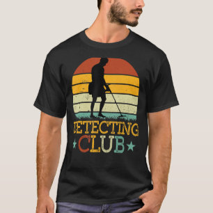 Camiseta Metalizado retrovintage del club de detección meta