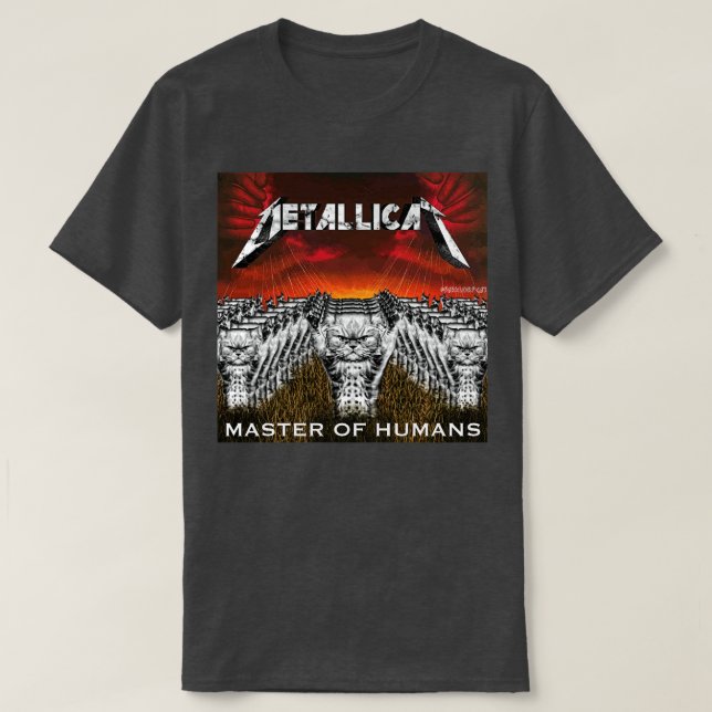 Camiseta Metallicat (Diseño del anverso)