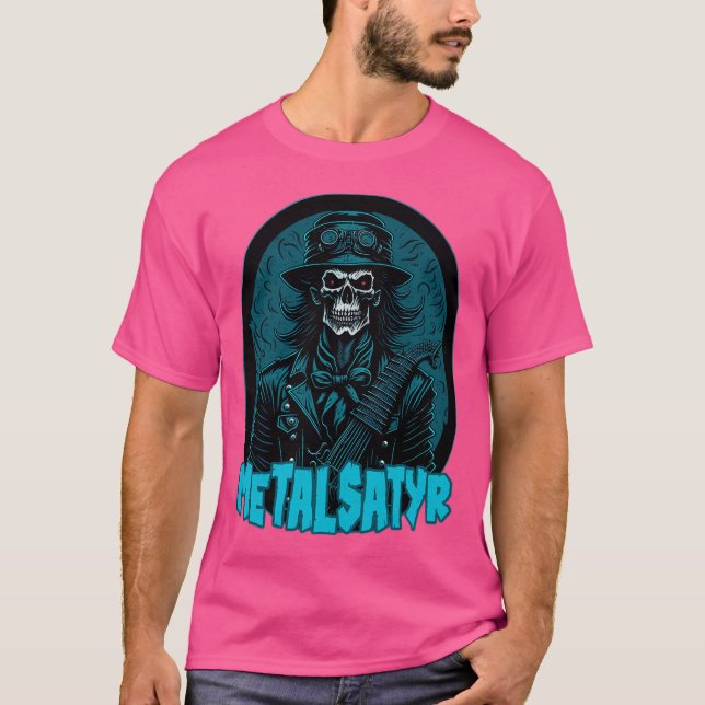 Camiseta Metalsatyr Steampunk (Anverso)