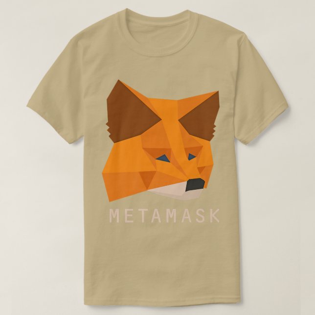 Camiseta MetaMask Fo, cartera de criptodivisa para PulseCha (Diseño del anverso)