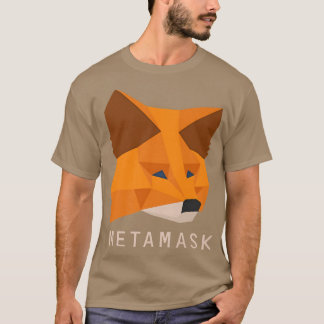 Camiseta MetaMask Fo, cartera de criptodivisa para PulseCha