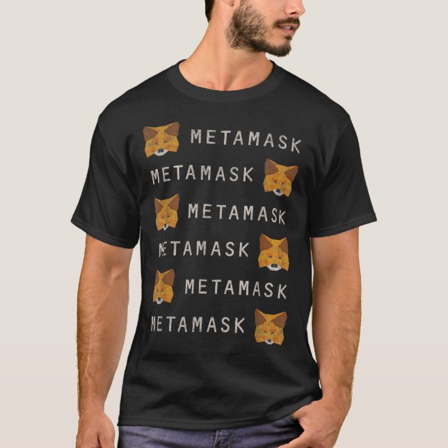 Camiseta MetaMask Fox - Cartera DeFi Crypto para PulseChain (Anverso)