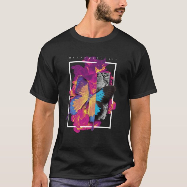Camiseta Metamorfosis Mariposa (Anverso)