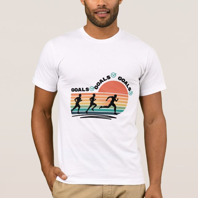 Camiseta Metas de objetivos (Anverso)