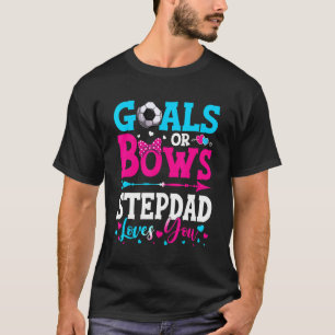 Camiseta Metas O Golpes A Stepdad Le Ama El Género Revelar