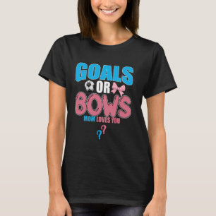 Camiseta Metas o golpes que a MOM le encanta la revelación