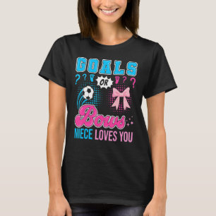 Camiseta Metas o lazos la sobrina te ama revelación de géne