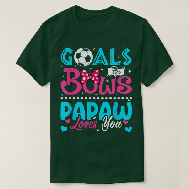 Camiseta Metas O Sos Graciosos Papaw Te Ama La Revelación D (Diseño del anverso)