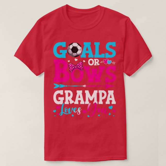 Camiseta Metas O Sos Grampa Grampa Funny Te Ama Revelación  (Diseño del anverso)