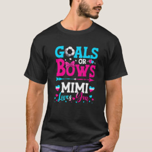 Camiseta Metas O Sos Mimi Te Ama El Género Revelar El Bebé