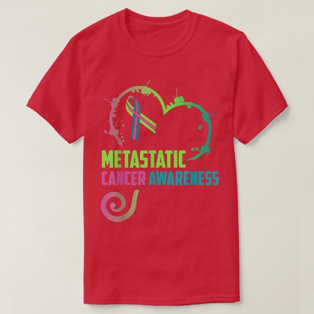 Camiseta Metastatic Breast Cancer Awareness Future Warrior  (Diseño del anverso)