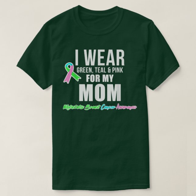 Camiseta Metastatic Breast Cancer  for Mom Cancer Awareness (Diseño del anverso)