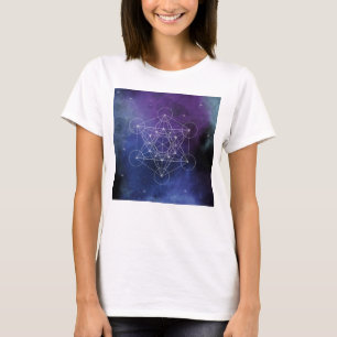 Camiseta Metatrón, chakra, zen, geometría sagrada, geometrí