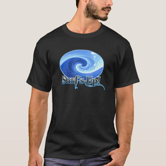Camiseta Metawave Surfs Up By Kaj (Anverso)