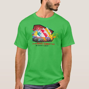 Camiseta Mete un pastel en un ataúd el espectáculo de repos