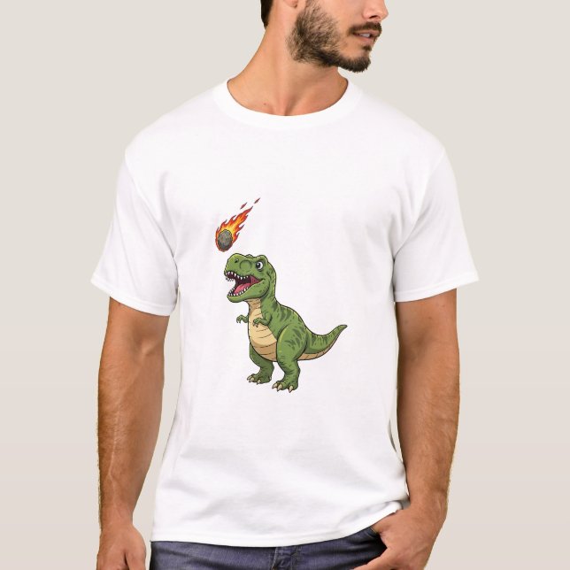 Camiseta Meteor Snack Dino (Anverso)
