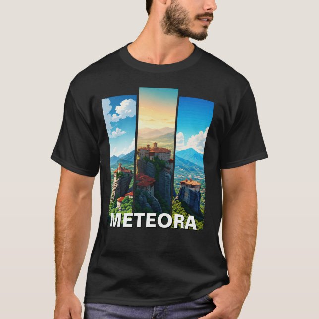 Camiseta Meteora Grecia Viaje (Anverso)