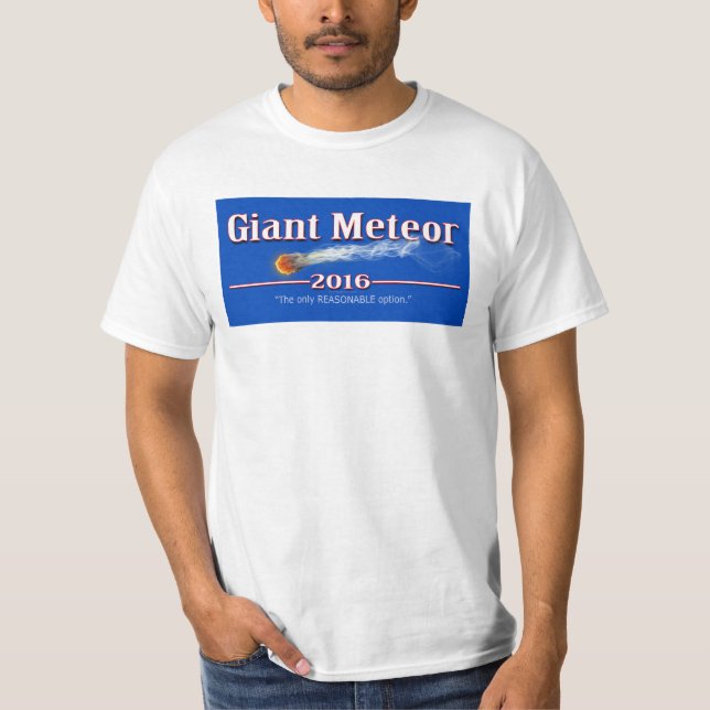 Camiseta Meteorito gigante 2016 (Anverso)