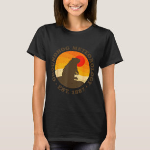 Camiseta Meteorología de la marmota Est 1887 Hombres Marmot