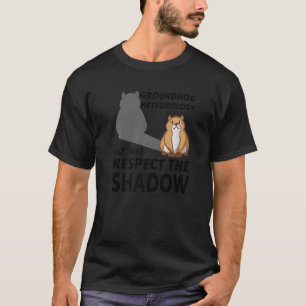 Camiseta Meteorología de la Marmota Respetar Sombra Día de