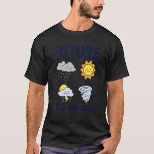 Camiseta Meteorología de pronóstico de meteorólogo futuro l