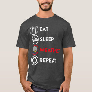 Camiseta Meteorología Meteorología Hombre Tormenta Chaser