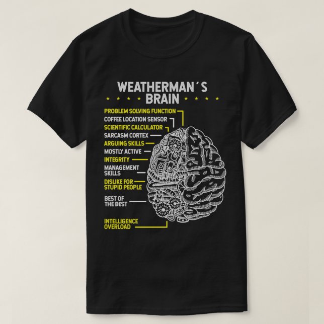 Camiseta Meteorología meteorológica meteorológica meteoroló (Diseño del anverso)
