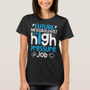 Camiseta Meteorología pronóstico meteorológico futuro Meteo