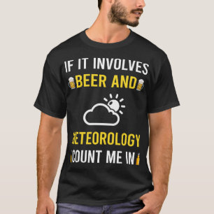 Camiseta Meteorólogo De Bebidas Y Meteorología
