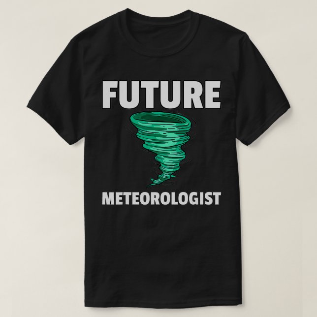 Camiseta Meteorólogo del huracán Tornado Twister2 (Diseño del anverso)