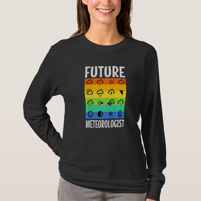 Camiseta Meteorólogo futuro   (Anverso)
