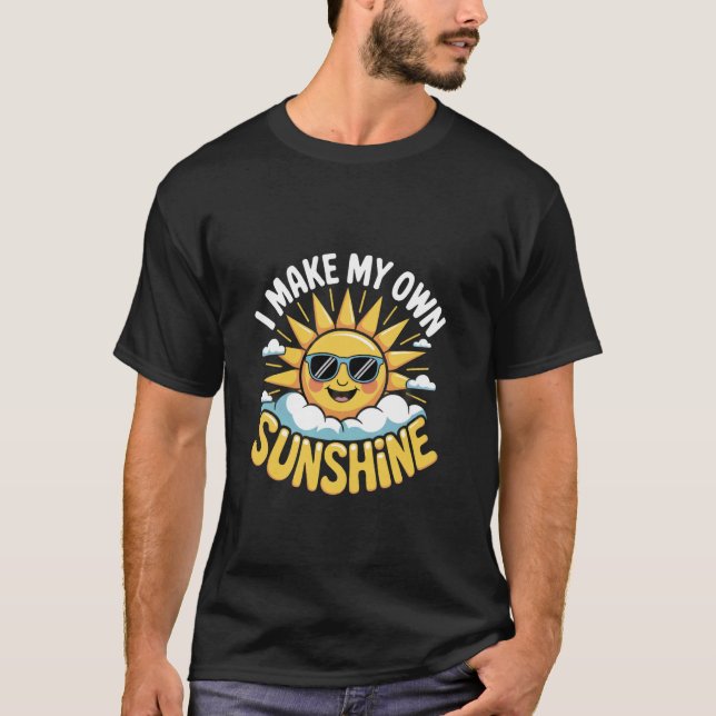 Camiseta Meteorólogo Me Hago Mi Propio Sol (Anverso)
