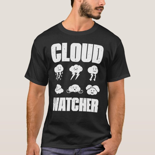 Camiseta Meteorólogo Meteorólogo De Cloud Waters Para (Anverso)