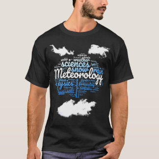 Camiseta Meteorólogo Nubes Meteorología Weatherman