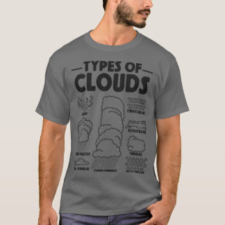 Camiseta Meteorólogo pronosticar nubes meteorológicas