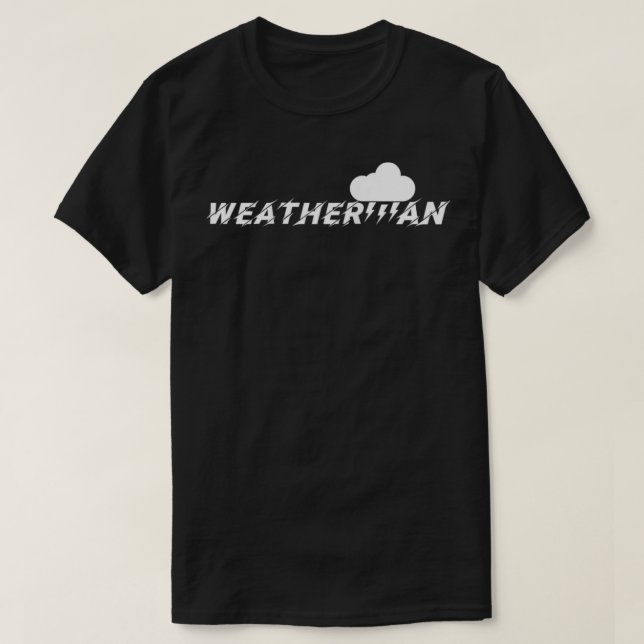 Camiseta Meteorólogo Weatherman Lazy Halloween Costume Fu (Diseño del anverso)