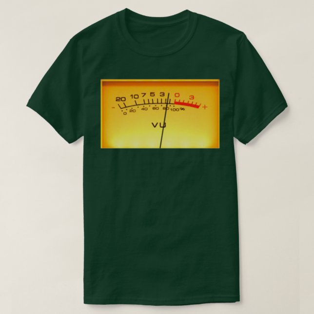 Camiseta Meter VU  (Diseño del anverso)