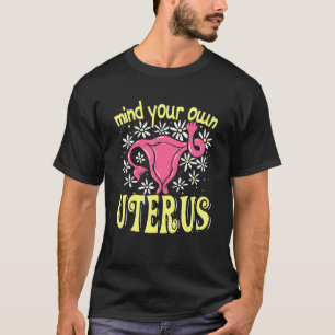 Camiseta Métete en tu propia RN de mujeres feministas Uteru