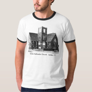 Camiseta metodista unido de la iglesia