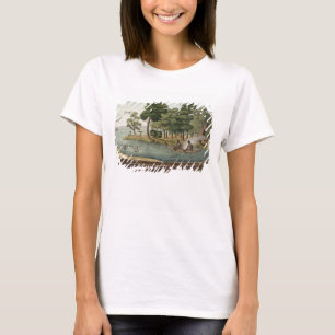 Camiseta Método de navegación en Nueva Holanda, grabado p