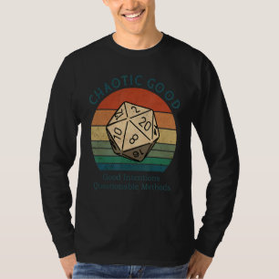 Camiseta Métodos cuestionables de buenas intenciones caótic