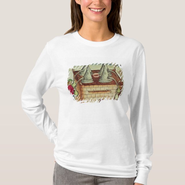Camiseta Métodos de destilación (Anverso)
