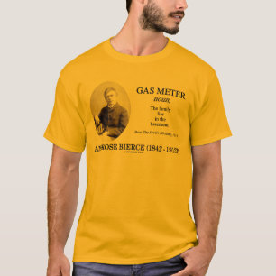 Camiseta Metro de gas (Ambrose Bierce el diccionario del