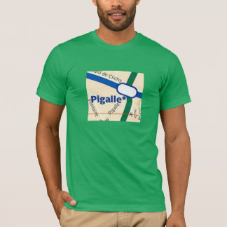 Camiseta Metro de París Pigalle
