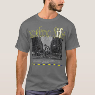Camiseta Metro Life Estilo NYC – Streetwear Urbano de Nueva