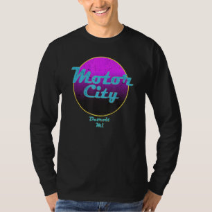 Camiseta Metro Motor City Detroit Michigan