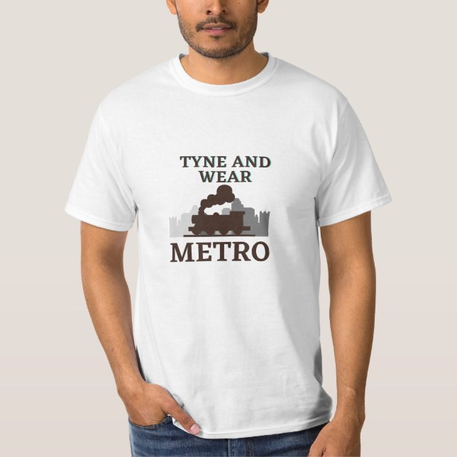 Camiseta Metro Tyne and Wear