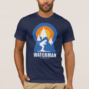 Camiseta Metro Waterman Ski Sunset Retro T-Shirt